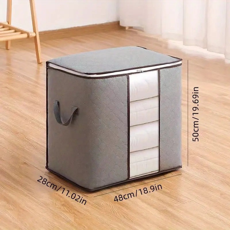 Non-woven Quilt Storage Bag Window Clothes Dust-proof Moisture-proof Finishing Moving Quilt Storage Luggage Packing Bag