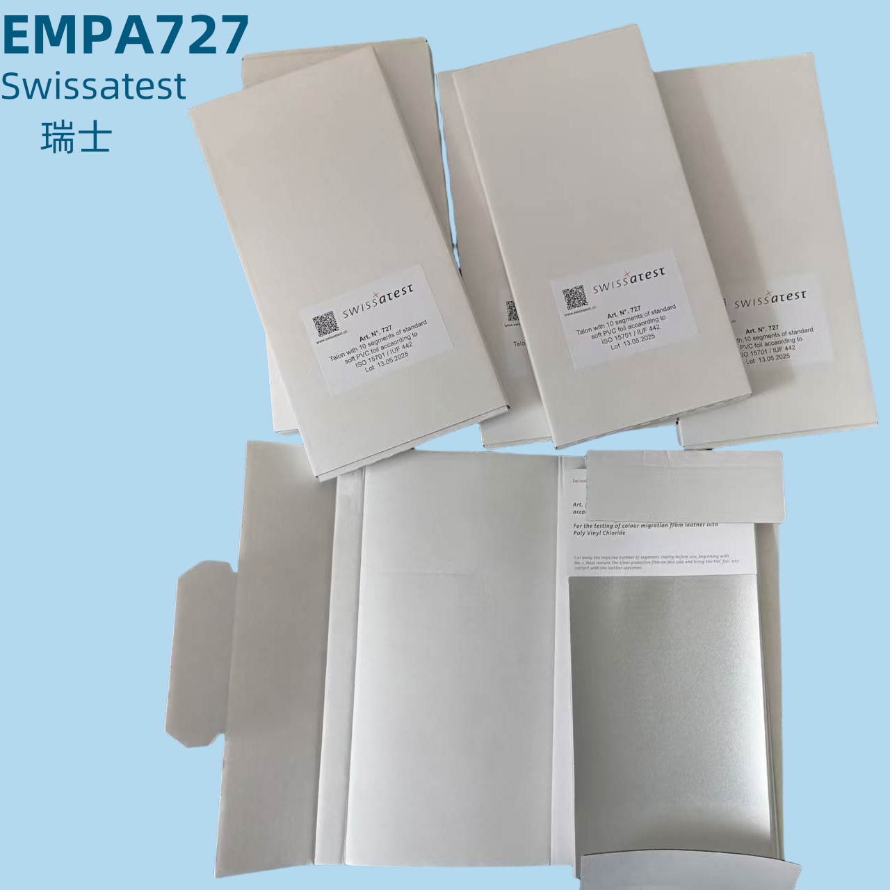 Swissatestempa727, пленка для изменения цвета PVC, пленка для переполнения, материал для обуви, тест на изменение цвета