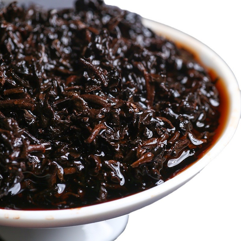 Yunnan bulk court Pu'er tea cooked tea broken tea bulk tea black tea wholesale small green orange bag tea raw materials