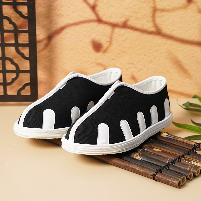 Thousand-Layer Sole Cloth Shoes, Outer Wear Shoes for Lay Practitioners, Handmade Thousand-Layer Sole Cloth Shoes, Health-Preserving Tai Chi Shoes