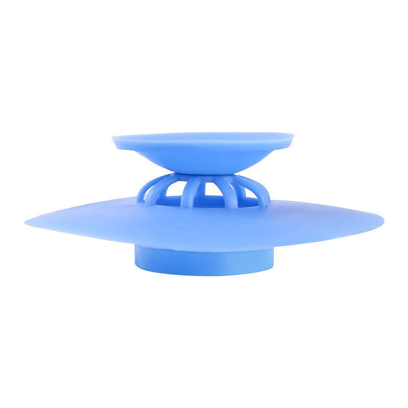 Flying Saucer Type Press Sink Floor Drain Cover Wash Basin Plug Wash Basin Leak Plug Bathroom Sewer Anti-Odor Cover