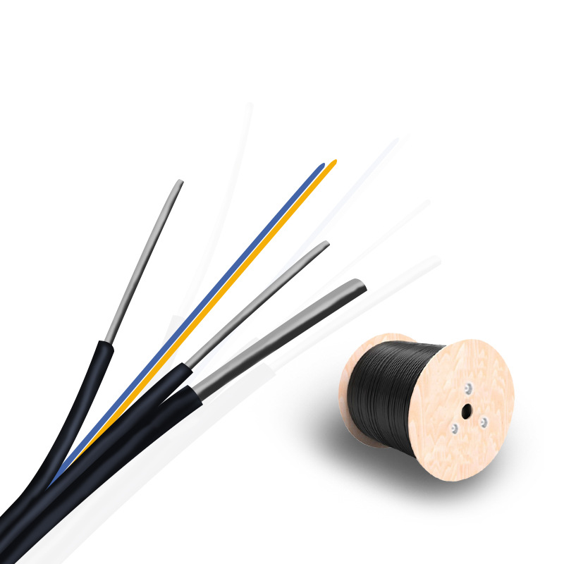 Minxin FTTH outdoor fiber line indoor and outdoor 1/2/4 core sheath fiber cable sheath fiber single mode fiber line