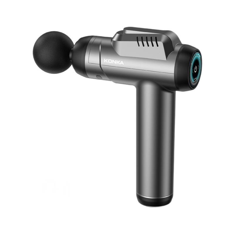Konka Mini Fascia Gun Home Yoga Fitness Muscle Relaxation Massager 99-Speed Rechargeable Massage Gun Gift