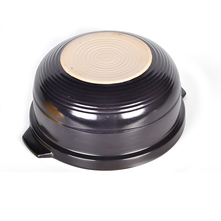 Casserole Printed Ceramic Soup Porridge Pot Kitchen Gift Bank Conference Gift Purchase Company Opening Gift