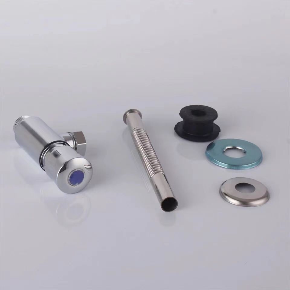 JOMNW all-copper open-mounted urinal valve hand-pressed valve urinal flush valve delay valve switch urinal flush valve