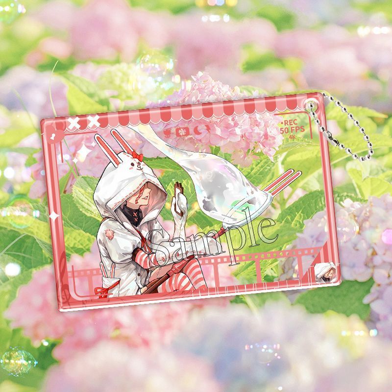 The Fifth Personality Brown Bear Linkage Mercenary Insect Scholar Mechanic Fire Investigation Acrylic Transparent Card Millet Photo Card