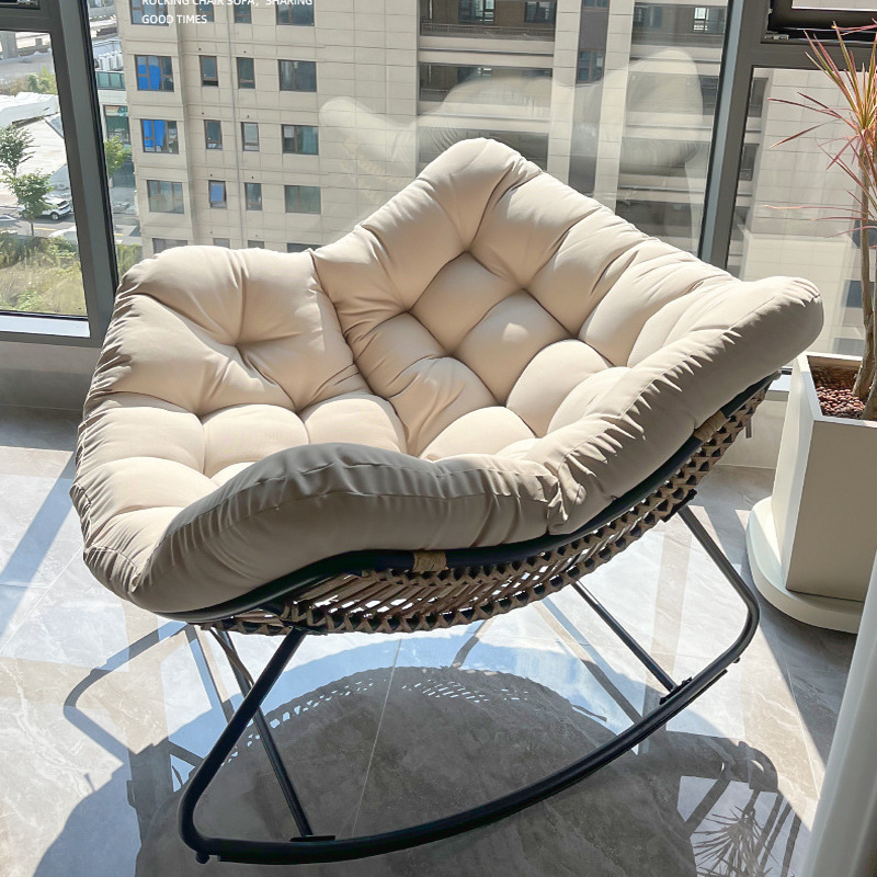Rocking Chair, Lounge Chair, Balcony Leisure Chair, Reclining Chair, Sleeping Chair, Lazy Sofa Chair, Home Use