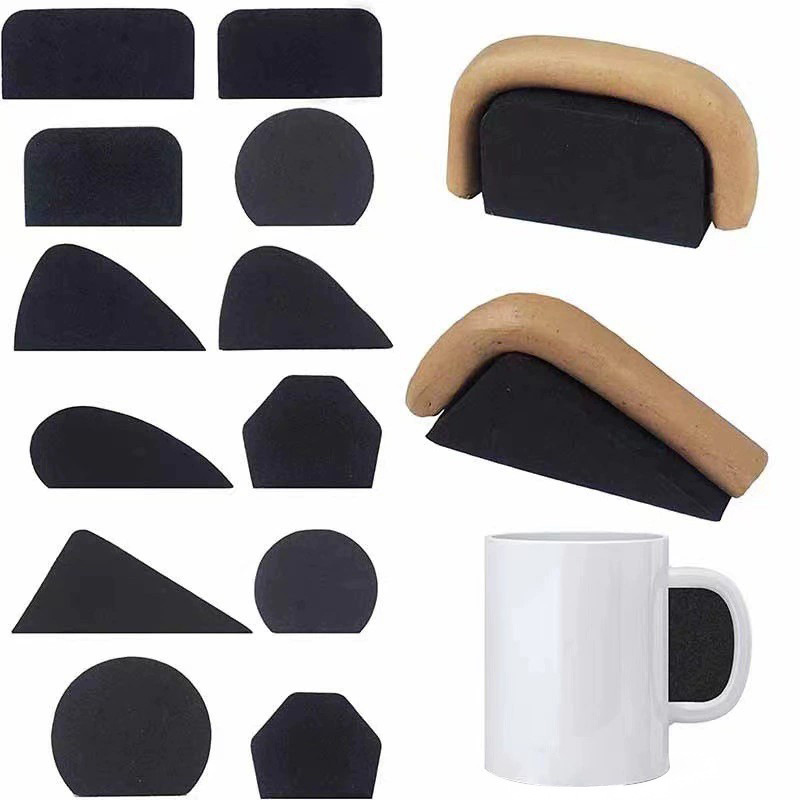 Pottery Water Cup Utensil Handle Shape Tool Pottery Clay Shaping DIY Mug Handle Mold DIY Creativity