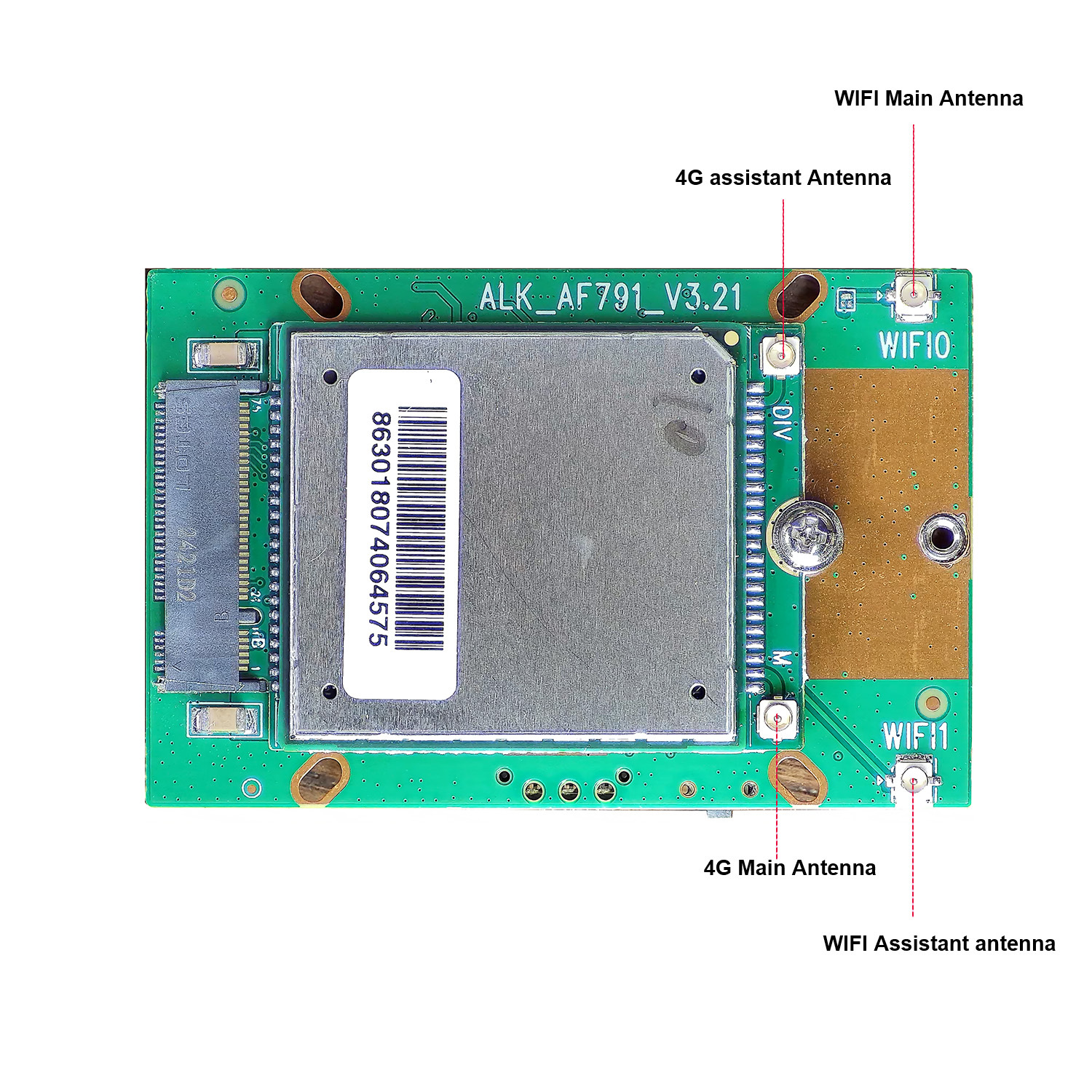 European version -4G routing module AF-791 Aleca 4G module special 4G router module for security monitoring