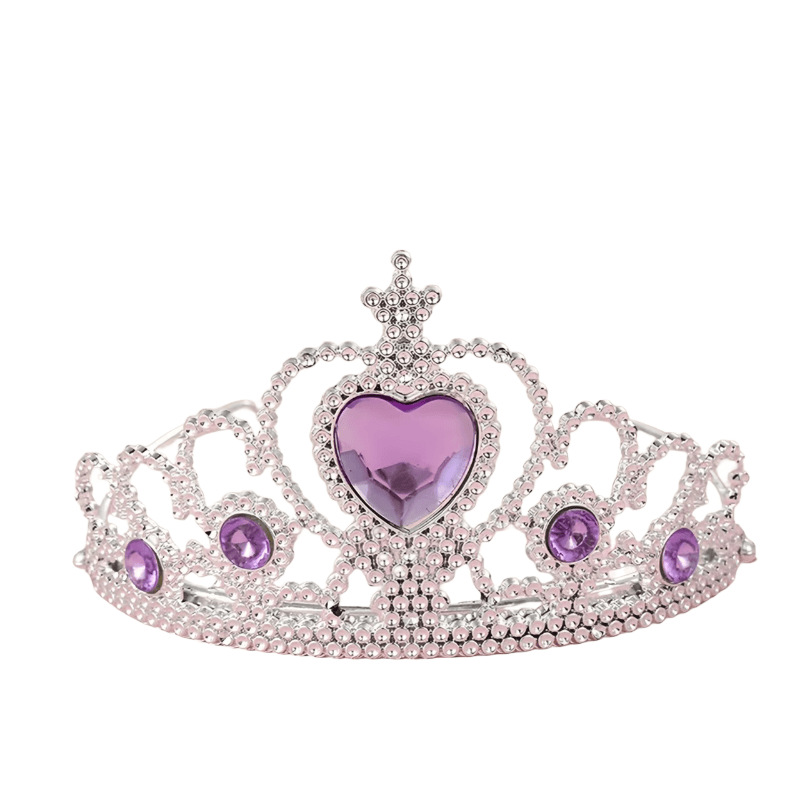 Frozen Kidsren's Crown Hair Accessories Tiara Princess Accessories DIY Holiday Gifts Dress up Stage Performance Props