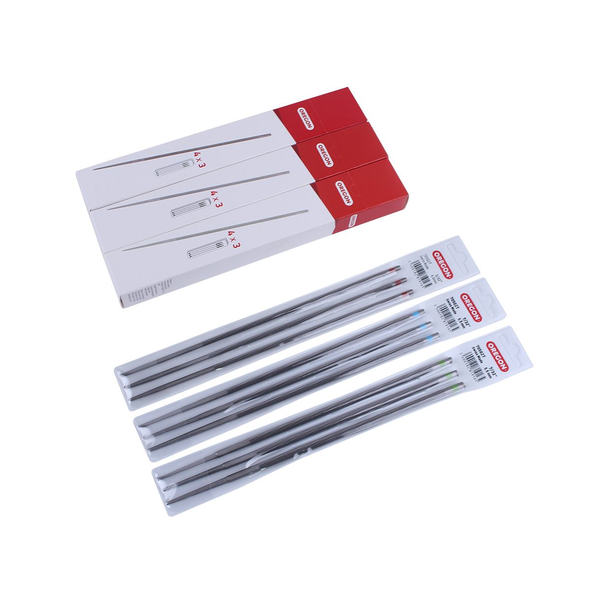 Factory in stock wholesale bearing steel chain saw file electric chain saw file cutting saw file multi-size bag Origen file