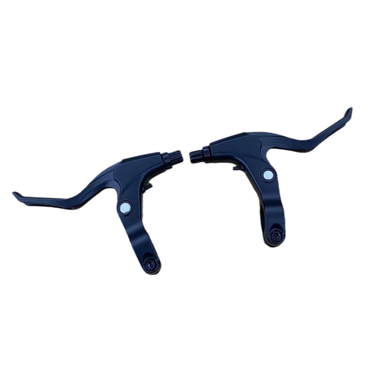 All-aluminum three-finger mountain bike handbrake handle folding bicycle brake handle variable speed racing aluminum alloy brake handle accessories