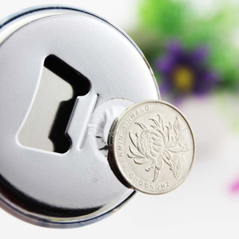 58/75mm bottle opener refrigerator sticker beer bottle opener consumables tinplate badge bottle opener blank consumables