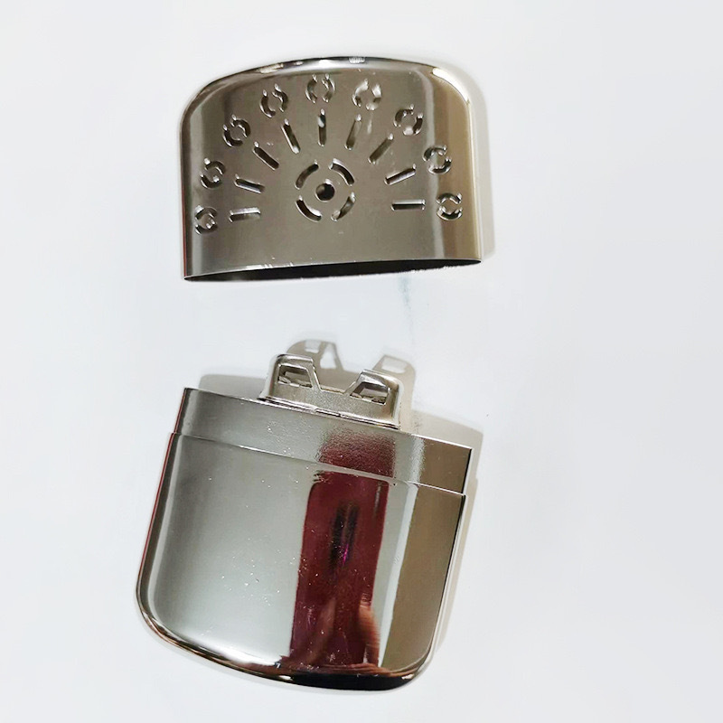 Peacock stove silver white hand warmer zinc alloy hand warmer wholesale winter warm portable cloth