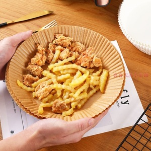 Manufacturer Wholesale Air Fryer Special Paper High Temperature Resistant Household Baking Fries Barbecue Oil-Absorbing Paper Silicone Paper