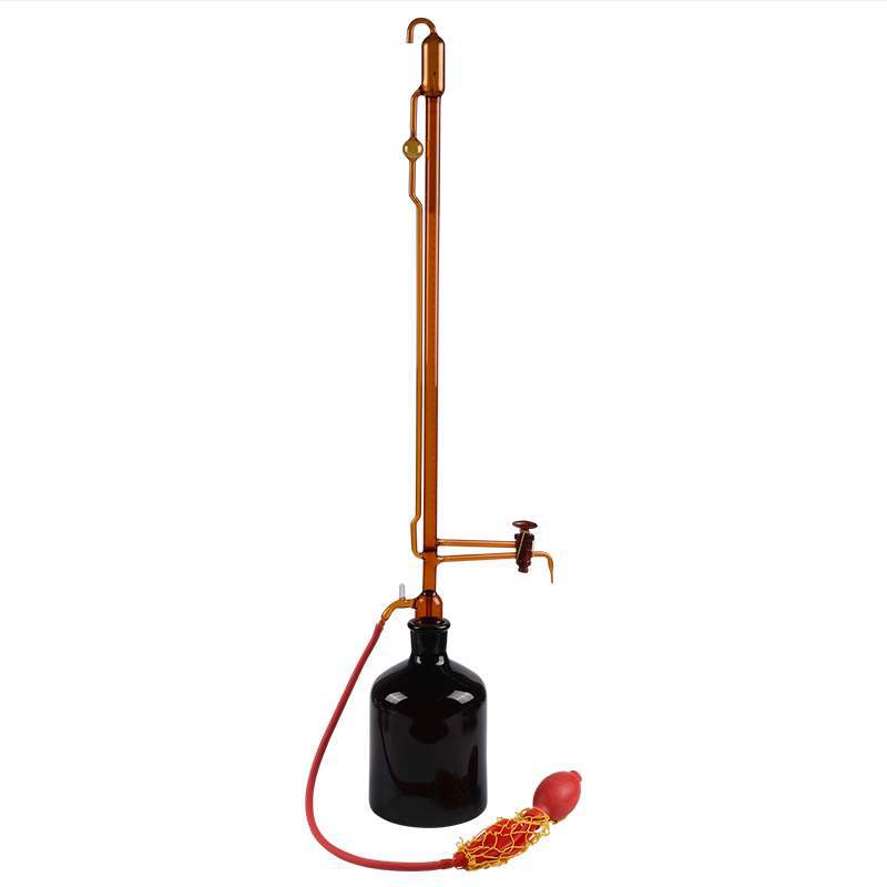 Brown Fully Automatic Zero-Return Burette 10Ml/25Ml/50Ml Ptfe Piston Acid-Base Universal Complete Set of Experiments