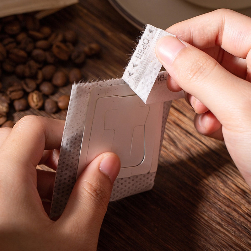 Yan Jie Coffee Filter Paper Hanging Ear Hand-Brewed Coffee Powder Filter Non-Woven Hanging Ear Filter Disposable Coffee Filter Paper