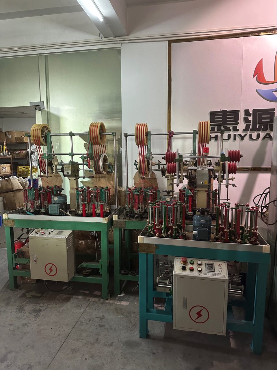 Used Rope Machine, Webbing Machine, Rope and Belt Machinery, Complete Accessories