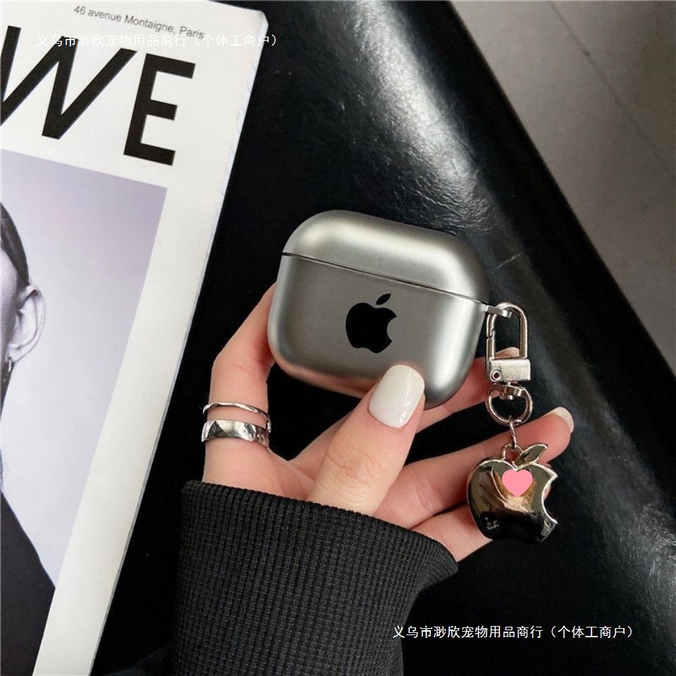 Free Shipping//Generation Apple Matte Silver Bluetooth Headset Protective Shell Soft Third Generation Anti-Fall Cover [Free Shipping Wholesale and Retail]