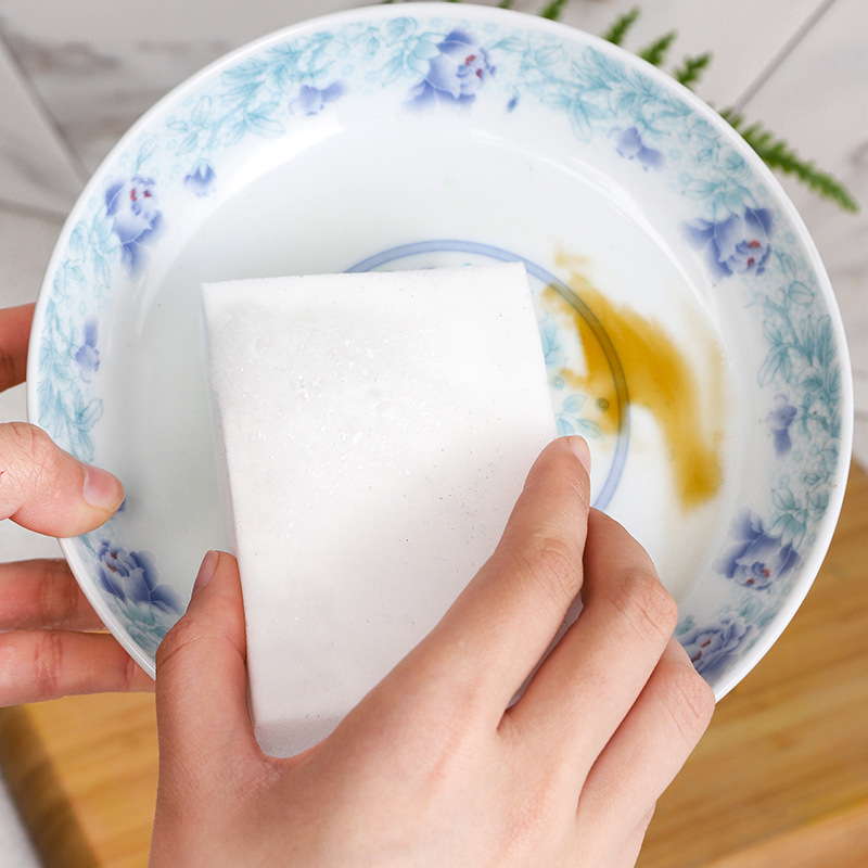 Faith factory direct supply nano sponge white magic sponge magic wipe kitchen bathroom decontamination cleaning