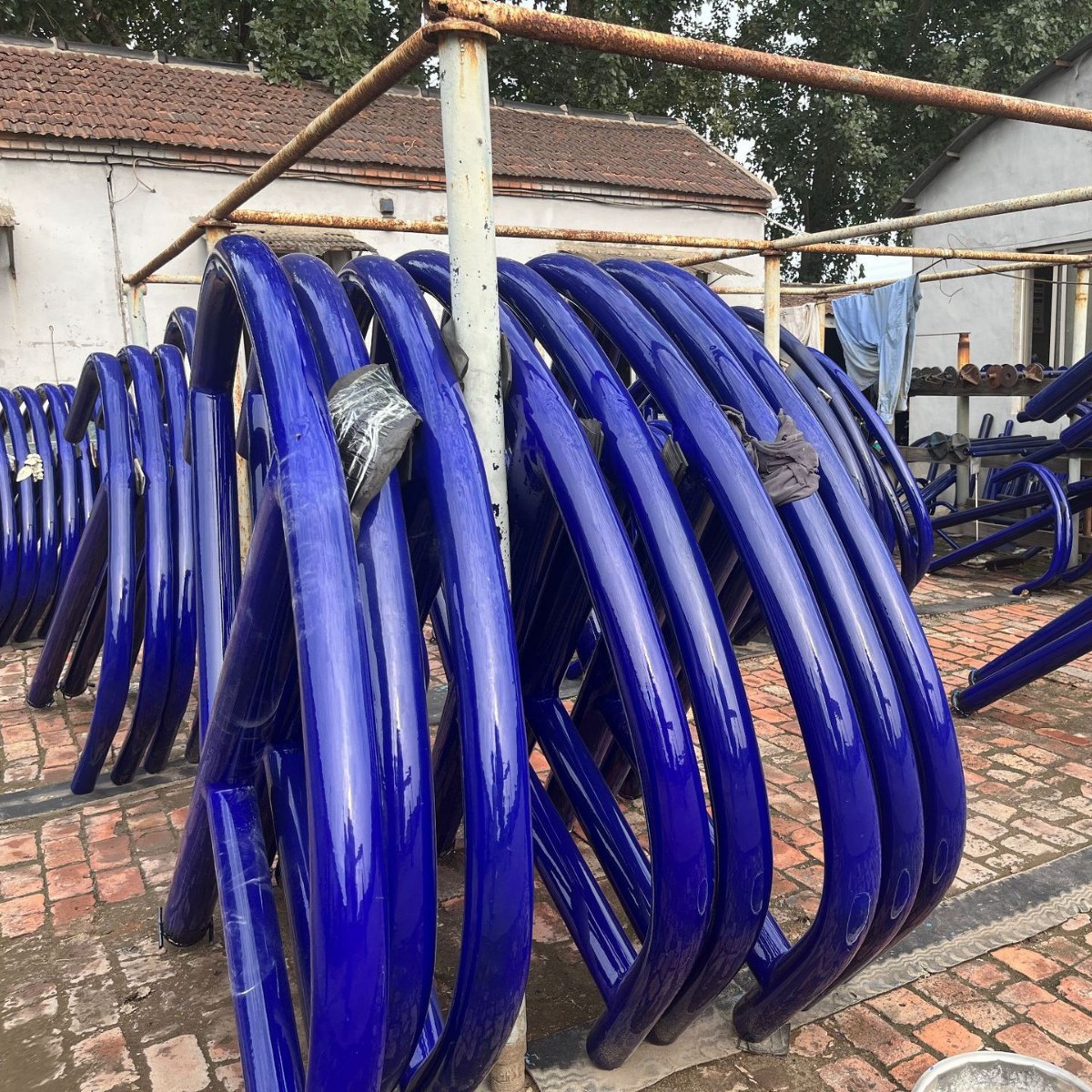 Эмалевый якорный импеллер, лопастной каркас, смешивание и другие эмалевые агитаторы