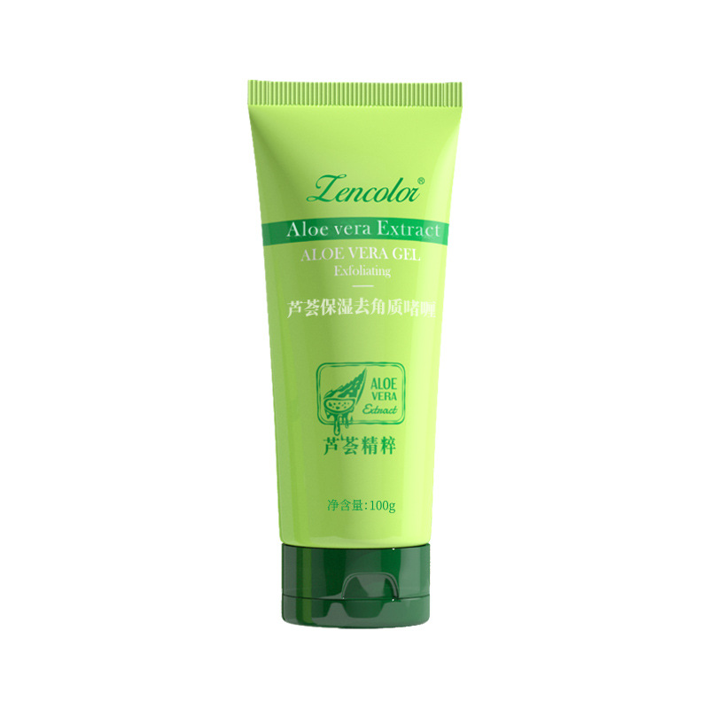 Factory direct face deep cleaning pores rub mud treasure scrub mild exfoliating Aloe Vera exfoliating gel