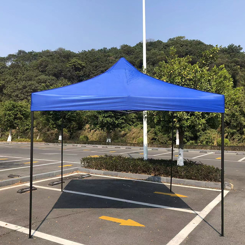 3* 3m. Production Four-Legged Tent Outdoor Rainproof and Sunproof Advertising Disaster Relief Stall Camping Style Awning Promotion