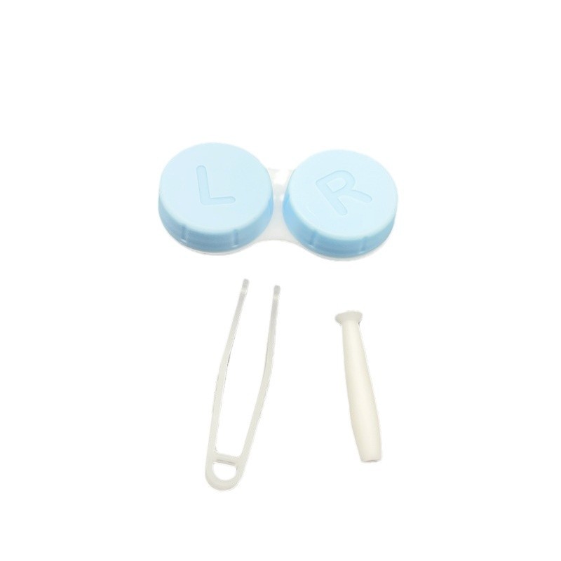 Mini Portable Candy Color Contact Lens Case Color Contact Lens Box Wholesale Double Box Replacement Box Blh112