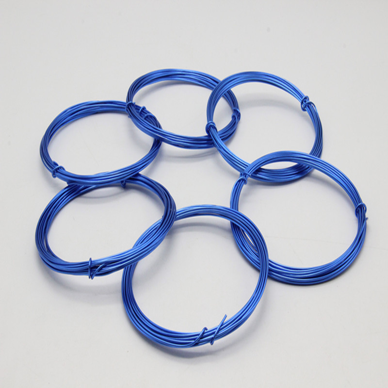 0.6 мм - 6.0 мм проволока для бонсай из алюминия, креативная алюминиевая проволока, цветная проволока из алюминиевого оксида