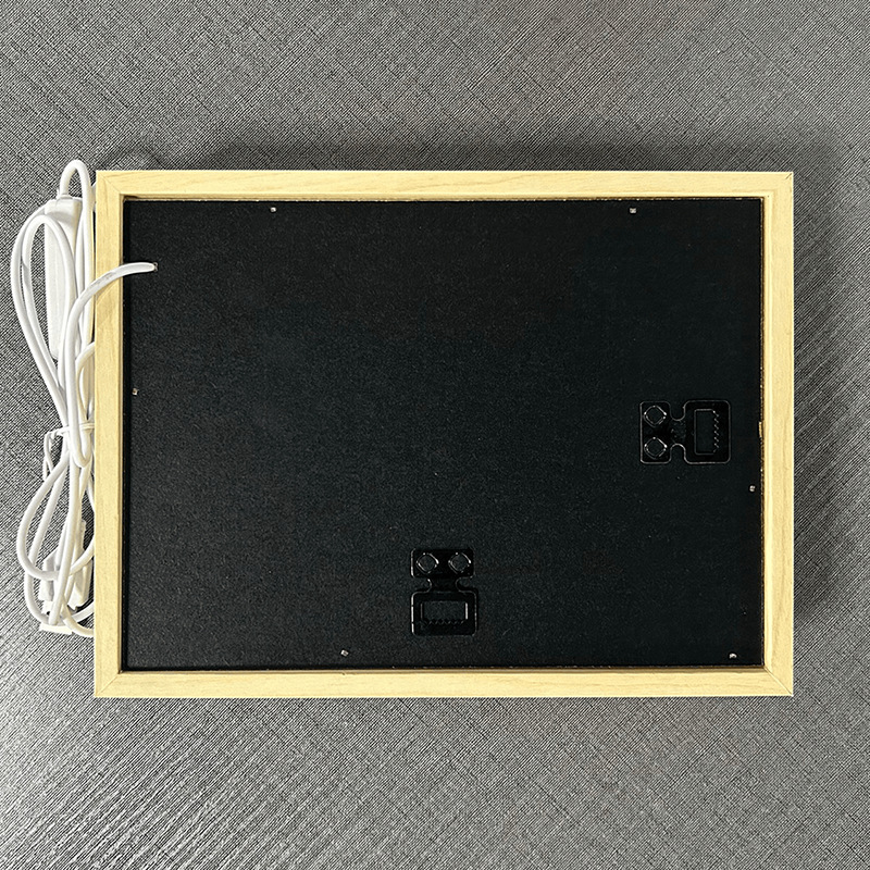 Desktop Table Lighting Painting Led Luminous USB Interface Photo Frame Decorative Painting Bedroom Bedside Night Light Ornaments Lighting