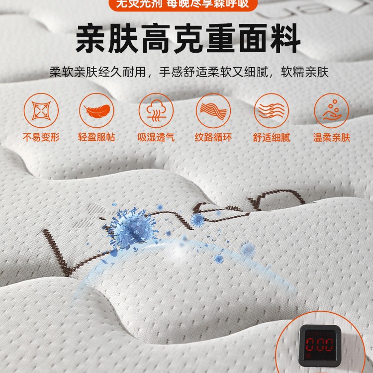 Coconut Palm Mat Natural Mattress 1.5 m Household Hard Mat 1.2 Ridge Protection Latex Mat Foldable Bedroom Coconut Palm