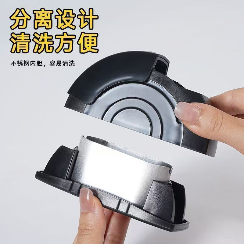 Car Ashtray with Lid, Creative and High-End Smoking Accessory for Car Interior, Anti-Flying