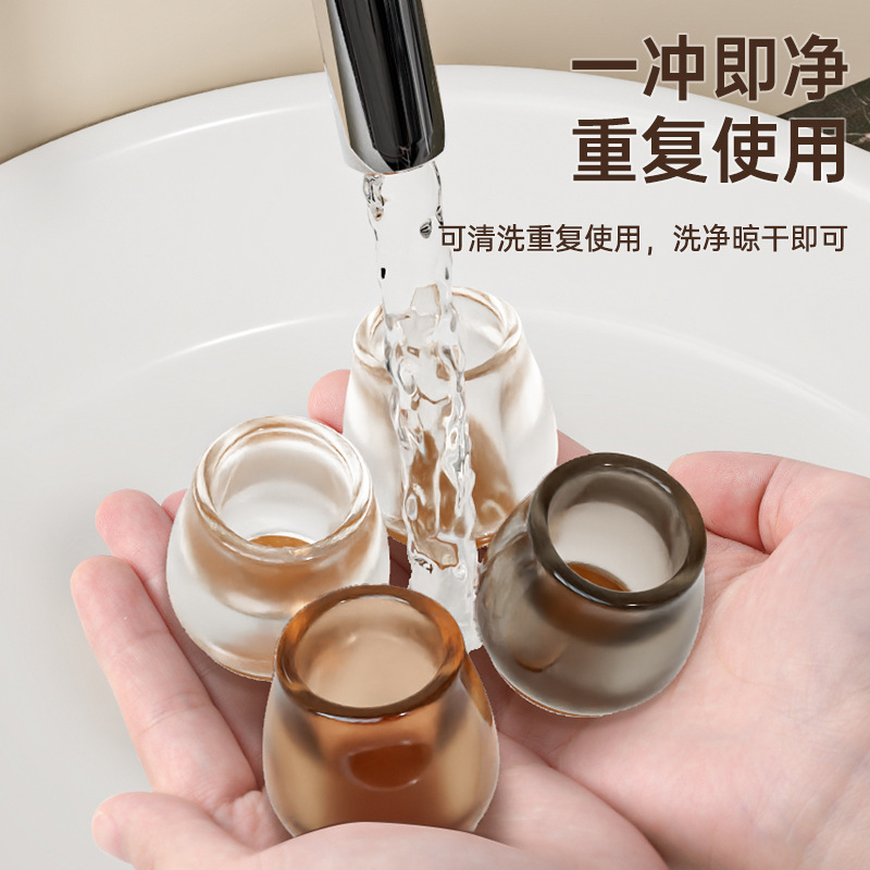 Newly Upgraded Particles Silent Table and Chair Foot Covers Wear-Resistant Stool Table Leg Foot Covers Table Leg Non-Slip Pad Chair Protective Cover