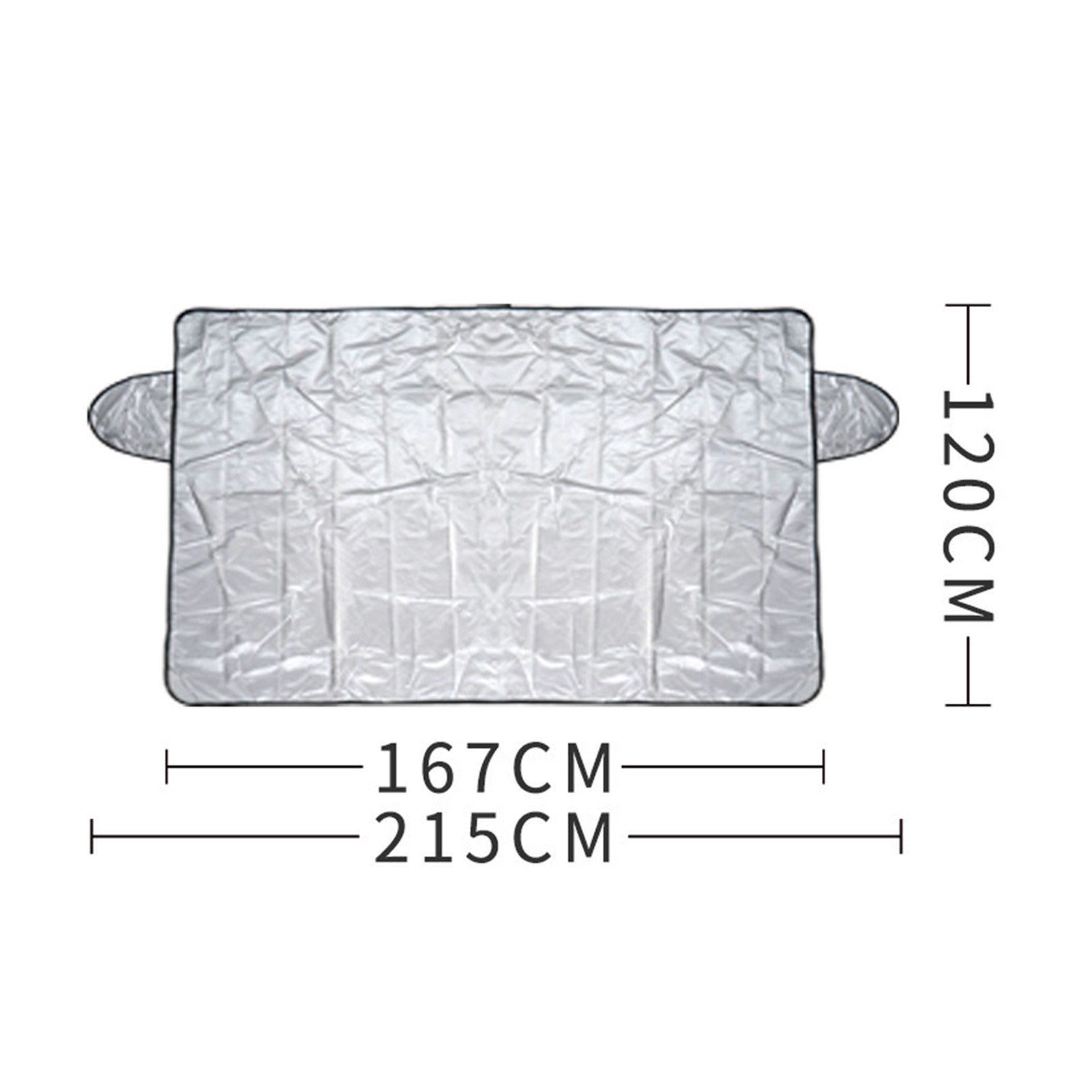 Factory Direct Sales Cross-Border New Winter Car Snow Shield Snow and Ice Cover Sunshade Car Window Snow Cover Front Shield