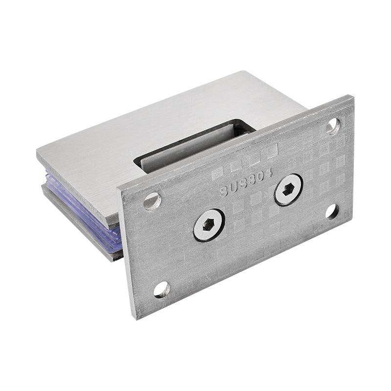 304 Stainless Steel 90 Degree Bathroom Clip Shower Room Hinge Matte Black Glass Door Clip Hinge 180 Degree Rose Gold Folding Hinge