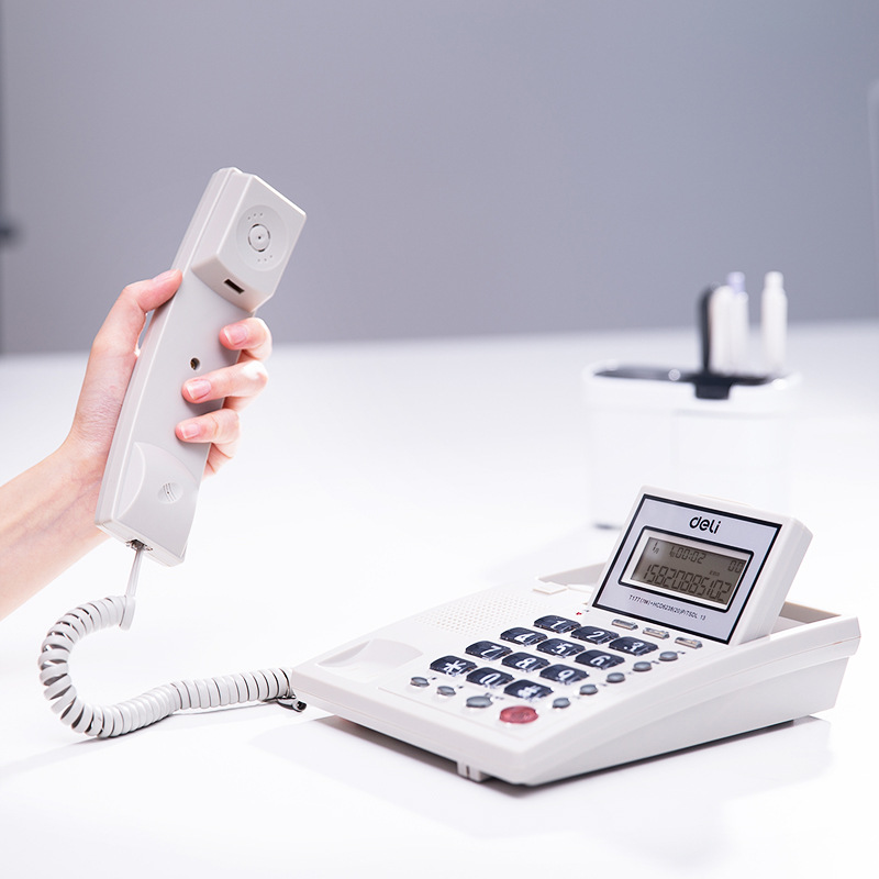 Deli 786 Office Home hotel telephone caller ID hands-free call fixed telephone telephone landline