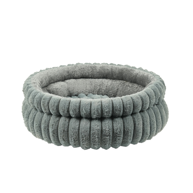 Cross-Border New Detachable Round Pet Kennel Thickened Warm and Moisture-Proof Cat and Dog Kennel for All Seasons for Small and Medium-Sized Dogs ​ ​