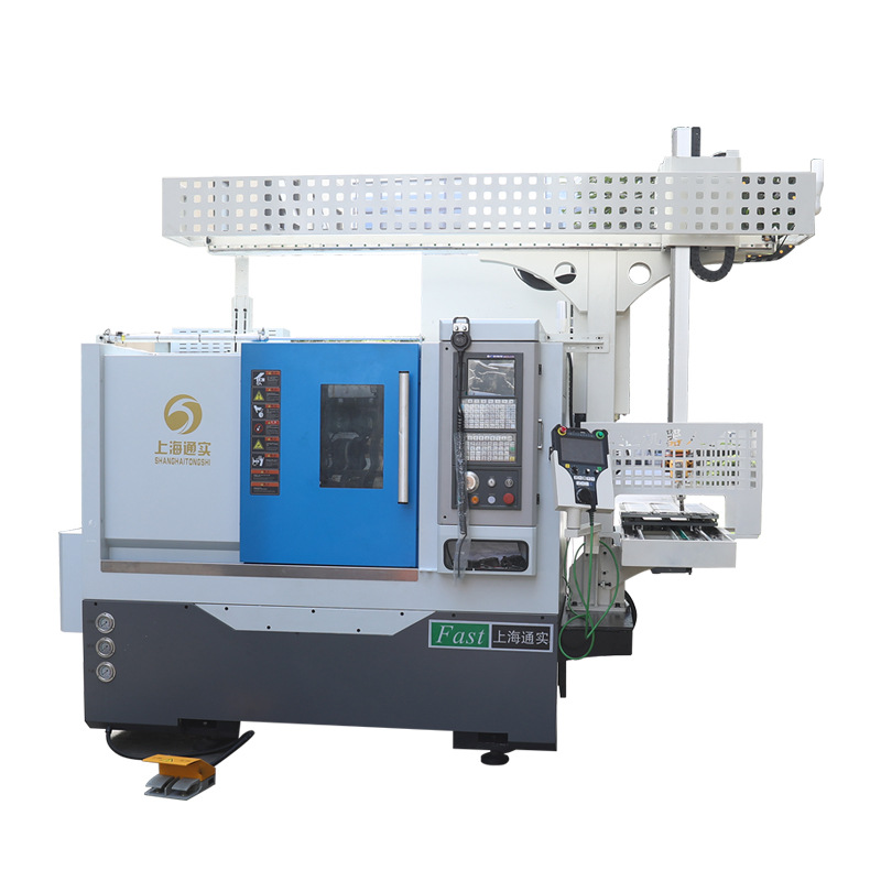 General 46P cnc Lathe Truss ManiPulator Rotary Material Warehouse Automatic Feeding ChiP Removal Machine cnc Aluminum Parts Processing