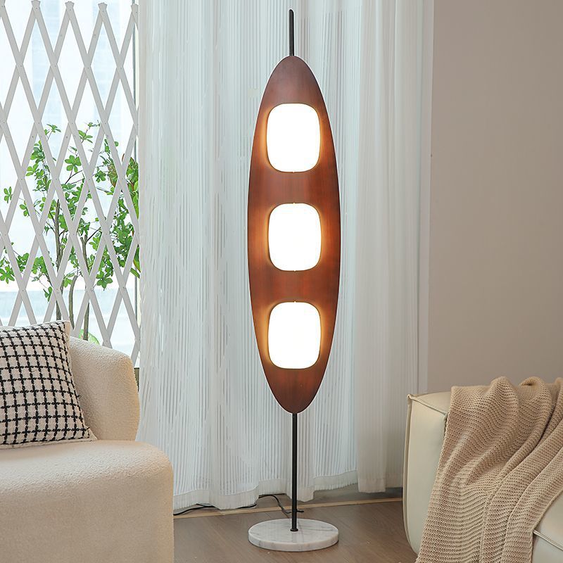 Mid-Century Style Living Room Sofa Floor Lamp Bedroom Creative Ins Style Designer Sailboat American Vertical Retro