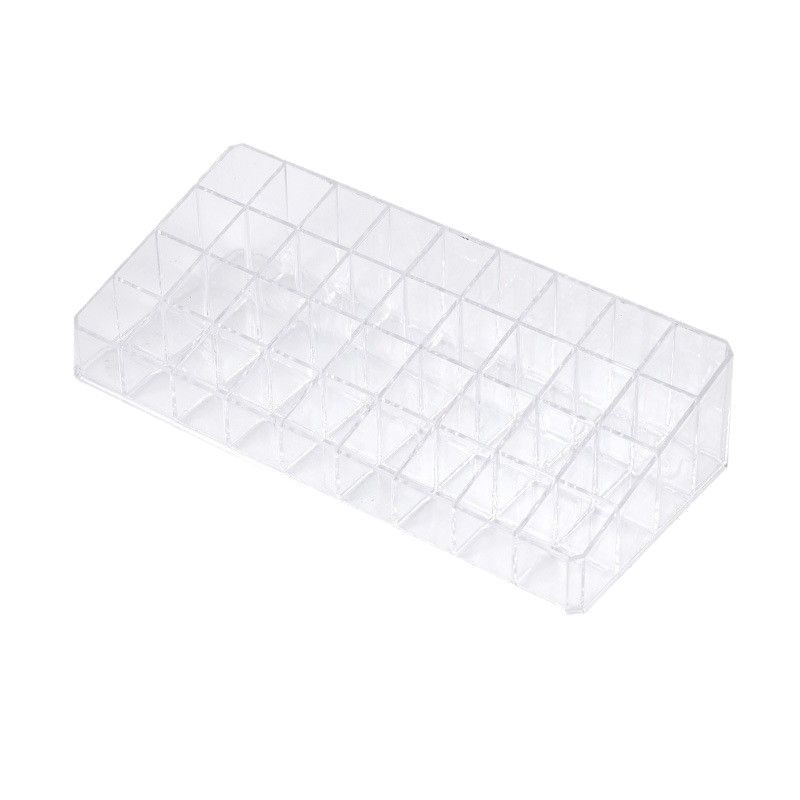 12/18/36 Boxed Lipstick Storage Box Light Luxury Transparent Acrylic Storage Rack Desktop Cosmetic Storage Rack