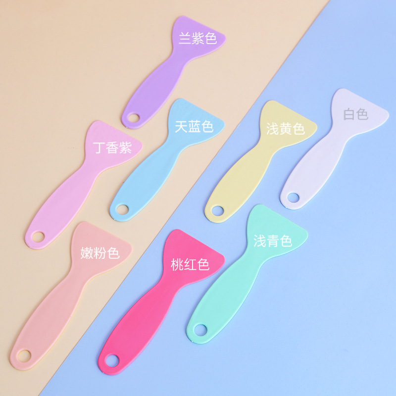 Пластиковый скребок 6 см-12 см, яркая маленькая желтая лопатка, скребок для автомобиля, инструмент для наклеек Guka