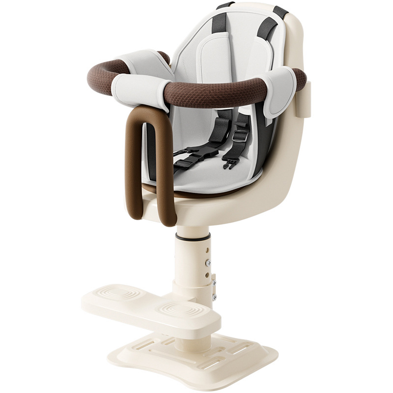 Electric car child seat motorcycle front seat baby child small stool battery car baby seat safety