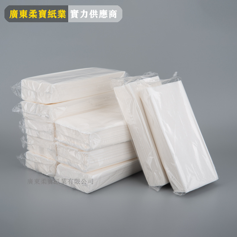 KTV Paper 80 2-storey Hotel Room Paper Towel Large Wholesale Paper Whole Box Hotel Napkin Paper Towel Bags