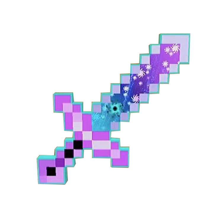 Pixel World Peripheral Toys: Swords, Weapons, Eva Foam Diamond Swords, Axes, Shovels, Machine Guns, Bows and Arrows