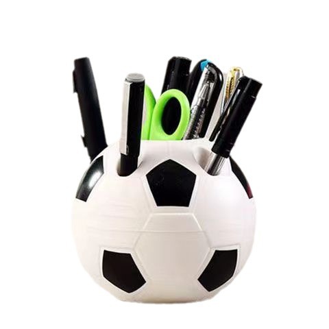 Cross-border hot plastic pen holder student pen holder football pen holder creative pen holder Office pen holder student pen