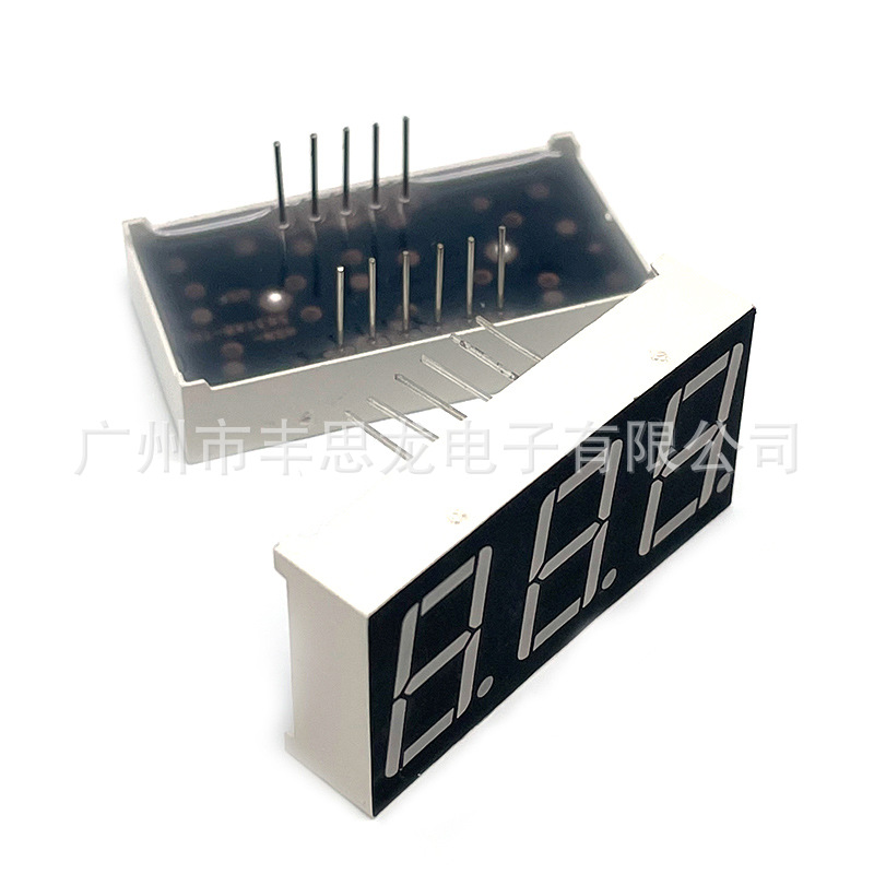 Factory Direct Supply 0.56inch Three-Position Digital Tube 5361 Red Light High Brightness Low Power Consumption Led Display Digital Tube