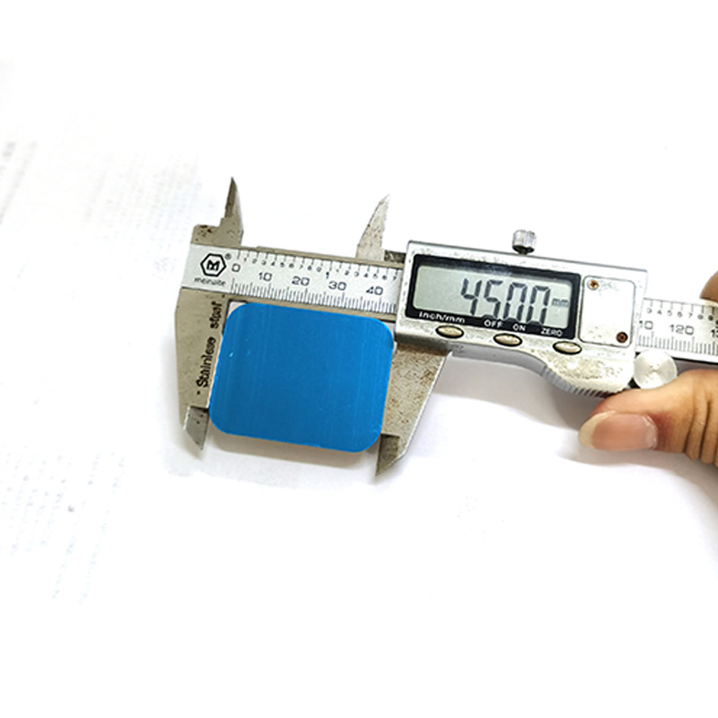Square 35*45*0.3mm film-backed adhesive iron sheet magnetic mobile phone bracket magnetic sheet patch nightlight available