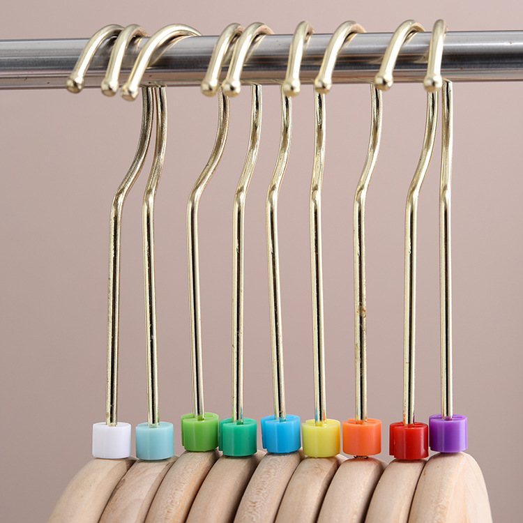 Cross-Border Hot-Selling Clothing Size Buckle Hanger Plastic Number Label Transparent Color Blank Round Size Circle Number