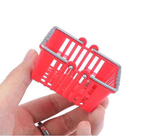 Doll House Mini Shopping Basket Supermarket Vegetable Basket Slightly Reduced Shopping Basket