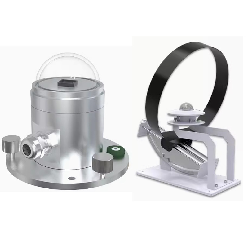 Total solar radiometer photoelectric sensor transmitter illuminance solar radiation detector